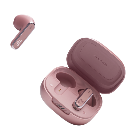 JBL Live Flex - Rose - True wireless Noise Cancelling earbuds - Detailshot 5 image number null